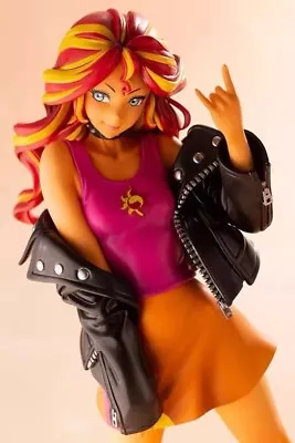 Buy Sunset Shimmer Action Figure My Little Pony Bishoujo Princess Statue 8in Toy New • 42.04£