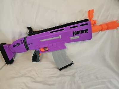 Buy Nerf N-strike Elite Fortnite AR-L Blaster Purple • 21.99£