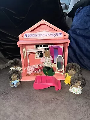 Buy Slyvanian Family Madeline’s Boutique And Accessories & Bramble Hedgehog Family • 30.99£