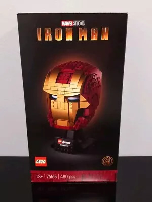 Buy 🔴 LEGO 76165 Marvel Iron Man Helmet Brand New & Sealed  • 115£
