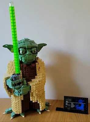 Buy LEGO Star Wars: Yoda (75255) 98% Complete With Stand Excellent Condition  • 52.95£