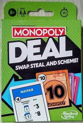 Buy Hasbro Monopoly Deal Card Game New Sealed 2024 • 6.99£
