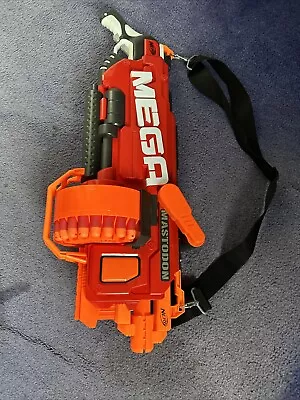Buy Nerf Mega Mastodon Blaster Gun Battery Powered With Shoulder Strap And Darts • 20£