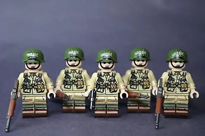 Buy Custom WW2 Minifig American Paratrooper Squad • 14.99£