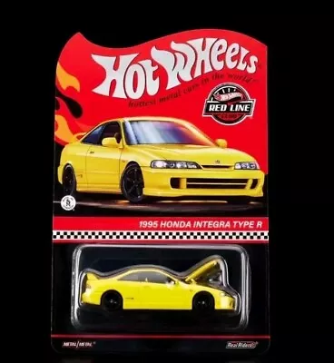 Buy Hot Wheels Collectors RLC 1995 HONDA INTEGRA TYPE R YELLOW - Mattel Creations  • 47.99£