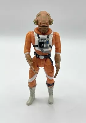 Buy Star Wars Action Figure 3.75  Custom Rebel Pilot Mon Calamari Power Of The Force • 20£