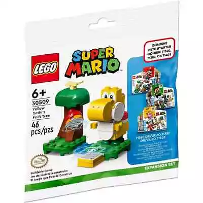 Buy Lego Super Mario Yellow Yoshi's Fruit Tree Set 30509 Polybag BNIP • 6.99£