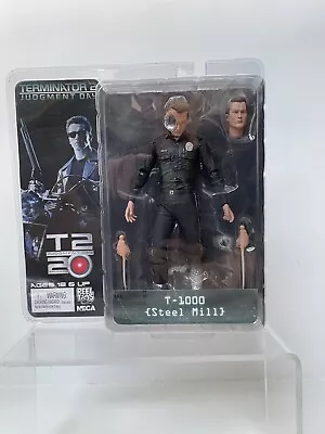 Buy Neca Terminator T-1000 Steel Mill 7  Action Figure - New Sealed • 45.99£