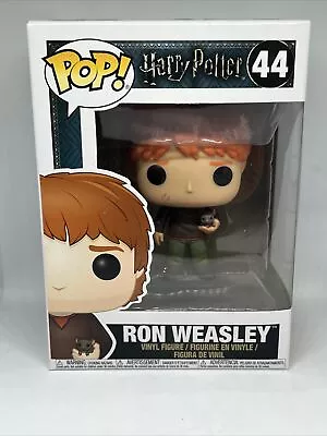 Buy Funko Pop Movies Harry Potter-Ron Weasley With Scabbers Toy Vinyl Figure #44 • 14.99£