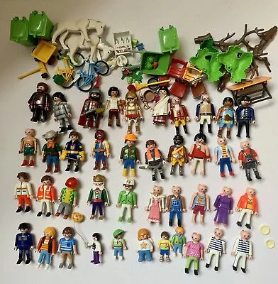 Buy Playmobil Figures Job Lot Bundle Huge Lot See Pics • 35£