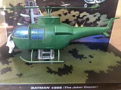 Buy Batman: #366 The Joker Copter Green Helicopter 1:43 14cm Diecast Eaglemoss 2015 • 14£