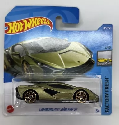 Buy Hot Wheels Lamborghini Sian FKP 37 Green Factory Fresh Number 85 New & Unopened • 24.99£