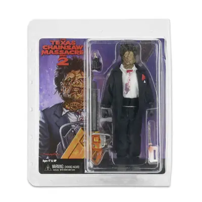 Buy NECA Texas Chainsaw Massacre 2 8 Inch Leatherface Clothed Figure • 95.99£