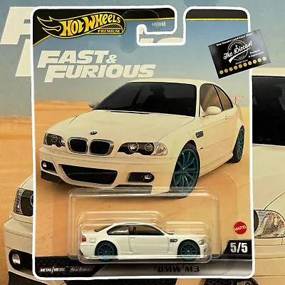 Buy Hot Wheels Premium Fast And Furious Bmw M3 1:64 Diecast Combine Post • 10.99£