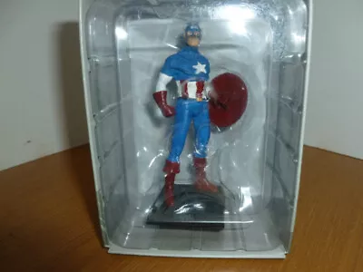Buy Eaglemoss Classic Marvel Figurine Collection Captain America • 9.60£