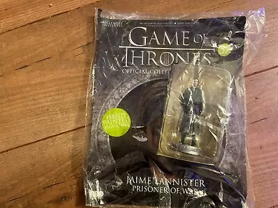 Buy Game Of Thrones Issue 37 Jaime Lannister Eaglemoss Figurine - Sealed Pack • 18.99£