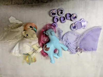 Buy Vintage My Little Pony G1 1980’s Confetti Wedding Bells & Princess Royal • 25£