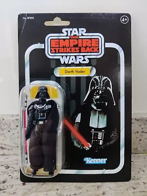 Buy Star Wars Hasbro Kenner Retro Style The Empire Strikes Back Darth Vader Figure • 22.99£