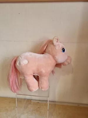 Buy MY LITTLE PONY G1 Plush Pink COTTON CANDY SOFTIES VINTAGE 80's (H7) • 13.23£