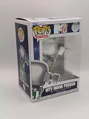 Buy MTV Moon Person (Floral) | Funko Pop Ad Icons | #201 • 14.99£