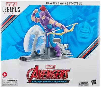 Buy Hawkeye & Sky Cycle, Marvel Legends, 6 , Hasbro, NEW, SUMMER SALE • 20.75£