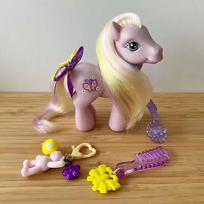 Buy My Little Pony Fluttershy II G3 Vintage Hasbro 2005 Exc Cond Custom Accs • 11.75£