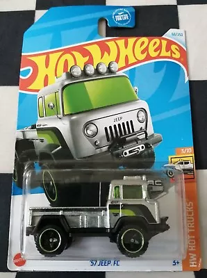 Buy 2024 Hot Wheels Walmart Exclusive Zamac 57 Jeep FC HW Hot Trucks 68/250 #3/10 • 6.95£