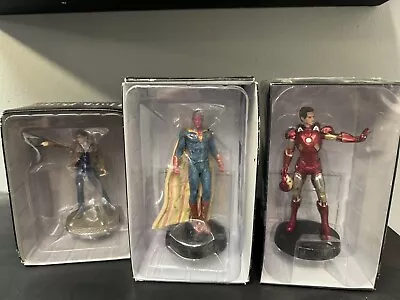 Buy Eaglemoss Figurines In Box Joblot Iron Man Vision Harry Potter  • 30£