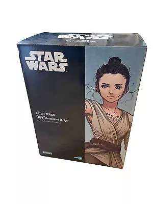 Buy Kotobukiya Star Wars Rey Descendant Of Light ArtFX Artist Series Standard • 70£