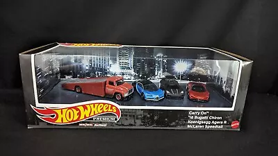 Buy Hot Wheels Premium 2022 Exotic Hypercars Collector Set. Sealed Diorama. • 31.99£