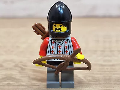 Buy LEGO CASTLE Knight + Bow & Quiver (CAS244) Vintage Fright Knights Minifigure • 11£