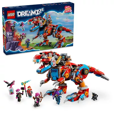 Buy LEGO DREAMZzz 71484 Cooper's Robot Dinosaur C-Rex Age 9+ 917pcs • 69.95£