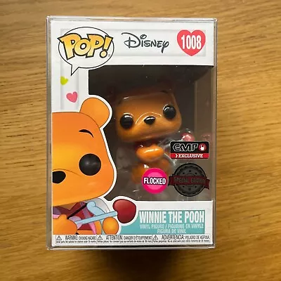 Buy Cupid Winnie The Pooh Flocked Exclusive | Funko Pop! Disney Vinyl Figure #1008 • 20£