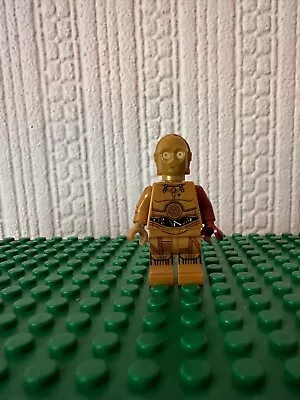 Buy Lego Star Wars Episode 7 Minifigure C-3PO Dark Red Arm Sw0653 • 5£