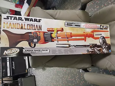Buy NERF Star Wars The Mandalorian Amban Phase-Pulse Blaster (Box H) • 79.99£