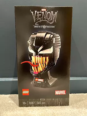 Buy Lego 76187 Marvel Venom Helmet - Brand New & Sealed #2 • 72.95£