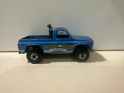 Buy Hot Wheels 1977 Metallic Blue Chevy Pickup Truck Eagle Retro Pick Up  • 4.86£