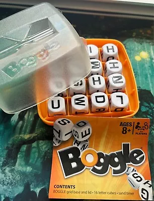 Buy Hasbro Travel Boggle Word Game - Great Condition UK • 2.50£