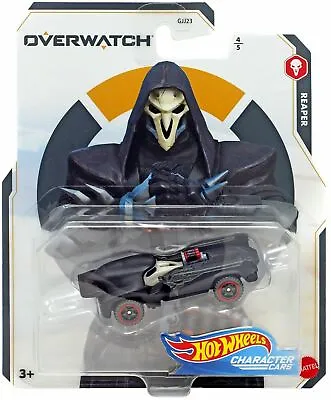 Buy Hot Wheels Die-cast Metal Overwatch Reaper Character Cars GJJ27 • 6.51£