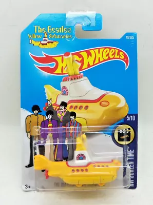 Buy Hot Wheels The Beatles Yellow Submarine - BRAND NEW - SEALED - LONG CARD - 2015 • 6.99£