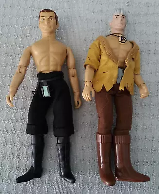 Buy Mego Star Trek 8  Figures - Khan Noonien Singh & James T. Kirk. • 8.99£