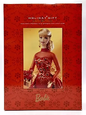 Buy 1998 Holiday Gift Porcelain Barbie Doll / Limited Edition / Mattel 20128 • 101.25£