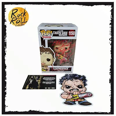 Buy The Texas Chainsaw Massacre - Leatherface Funko Pop! #1150 Signed By Andrew Bryn • 124.29£