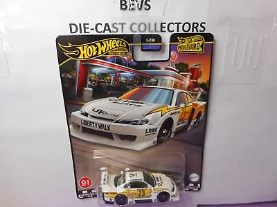 Buy Hot Wheels Premium  LB Super Silhouette Nissan Silvia (S15) #91 • 14.99£