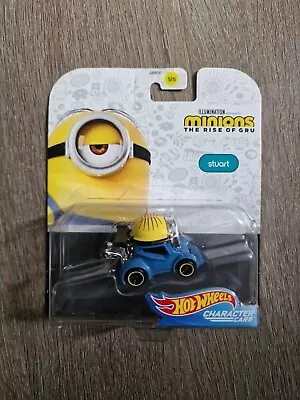 Buy Hot Wheels Minions The Rise Of Gru - Stuart Character Car • 8.99£