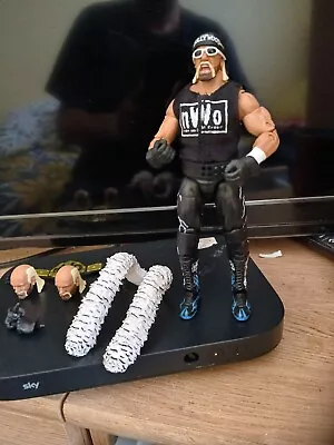 Buy Mattel WWE Ultimate Edition Wrestling Figure Nwo Hollywood Hulk Hogan Pre Owned • 26£