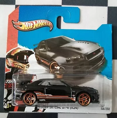 Buy 2013 Hot Wheels Nissan Skyline GT-R R34 HW Showroom Asphalt Assult Read Descript • 24.95£