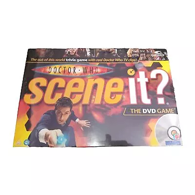 Buy New Dr Who Edition Scene It  The DVD Game  By Screen Life/Mattel 2008 New Sealed • 10£