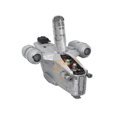 Buy Star Wars Razor Crest Mission Fleet Includes Ship, 2 Mini Figures & Accessories • 34.99£