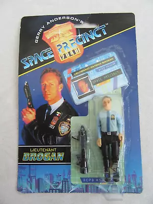 Buy Space Precinct 1994 Lieutenant Brogan Carded Figure By Vivid , Gerry Anderson’s • 2.99£